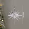 Glitter Star Xmas Tree Pendants Christmas Exploding Star Hanging Ornament Elegant Christmas Decorat 9