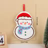 Coral Fleece Christmas Hand Towels Gingerbread Man Snowman Tree Design Cartoon Style Home Kitchen B 7
