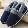 Indoor Plush Cotton Shoes Fluffy Winter Couple Bag Heel Slippers Men Casual Soft Soled Shoes Fur No 5