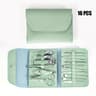 Manicure Set Pedicure Sets Professional Nail Clippers And Cuticle Nippers Travel Case 6
