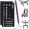 Stress Relief DualEnd Magnetic Fidget Pen Smooth Writing Tool For Office School Anxiety Focus Aid 10