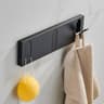 Selfclosing Wall Hooks Invisible Folding Hanger Coat And Towel Rack For Bathroom Kitchen And Back D 6