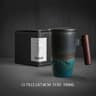 Luxury Ceramic Mug With Lid Large Capacity Wooden Handle Retro Tea Cup Personalized Office Thermal  9