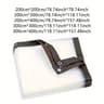 Clear Sunshade Canopy Transparent PVC Waterproof Cloth For Garden Rainproof Balcony Window Plant Th 6