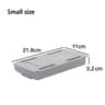 Punch Free Self Stick Desktop Organizer Drawer Type Storage Box Under Desk Invisible Office Sundrie 4