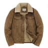 Winter Mens Casual Windbreaker Male Cotton Jackets Padded Warm Loose Parka Coat Corduroy Short Jack 3