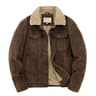 Winter Mens Casual Windbreaker Male Cotton Jackets Padded Warm Loose Parka Coat Corduroy Short Jack 1
