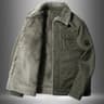 Mens Autumn And Winter Military Coat Thick Warm Retro Workwear Mens Lamb Wool Jacket Plus Size Wint 0