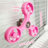 Rotating Bird Toys For Parrots Interactive Parrot Toy For Bird Cage Mental Stimulation  Entertainme 7