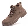 Oulylan Male Steel Toe Safety Shoes AntiSkid Outdoor Labor Footwear Breathable AntiPuncture Work Bo 5
