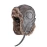 Winter Bomber Hat Thick Warm Russian Ushanka Fur Cap For Men And Women Black Grey Ski Hat Earflap F 6