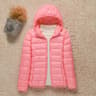 Lightweight Down Jacket Womens Short Hooded 2024 Autumn Winter Womens Clothing Down Coats New Slim  3