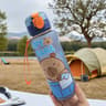 Cute Capybara Water Bottle Leakproof Plastic Straw Cup For Outdoor Travel Sports 8