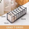 Foldable Underwear Drawer Organizer Polyester Storage Box For Bras Socks And Clothes 9