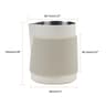 Handleless Espresso Milk Frothing Pitcher With Sharp Spout 11