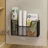 Wall Mounted Metal Cabinet Door Storage Rack For Kitchen And Bathroom 7