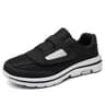 Mens Wide Toe Box Sneakers Breathable Adjustable Hook And Loop Walking Shoes 6