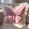Princess Butterfly Bow Decorative Pillow For Bedroom Sofa And Car 7