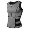 Mens Waist Trainer Sauna Vest With Compression Fit For Workouts 8