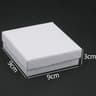 Frosted White Jewelry Gift Box With Adjustable Compartments 35