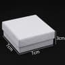 Frosted White Jewelry Gift Box With Adjustable Compartments 38