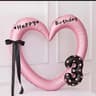 Forty Inch Hollow Heart Foil Balloon For Weddings Birthdays And Baby Showers 8