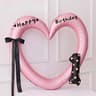 Forty Inch Hollow Heart Foil Balloon For Weddings Birthdays And Baby Showers 6