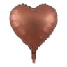 Heart Foil Balloons In Pink And Sage Green For Party Decorations 8