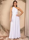 Womens Multiway Convertible Wrap Maxi Dress Backless Floor Length Design 24