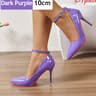 Womens Pointed Toe Stiletto Heel Pumps with Metal Buckle Strapjpg