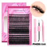 GROINNEYA DIY Lash Extension Kit Cluster Lashes With Bond  Seal For SalonQuality At Home 14