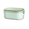 Portable Electric Lunch Box Stainless Steel With Compartments Bag Office Food Warmer Heat Tableware 4