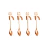 Stainless Steel Cat Spoon Creative Cartoon Hanging Edge Spoon Cute Coffee Spoon Goldplated Stirring 6