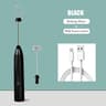 Portable USB Electric Egg Beater Household Kitchen Handheld Egg White Frother Coffee Whipping Foam  7