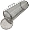 HighQuality Circular Stainless Steel Rolling BBQ Basket Sturdy Wire Mesh Cylinder Ideal For Outdoor 7