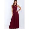 Sexy Women Multiway Wrap Convertible Boho Maxi Dress Red Bandage Long Dress For Party Bridesmaids I 16