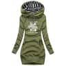 Casual Hooded Dresses For Women Pullover Dress Autumn And Winter Women Fashion Long Sleeve Hoodie D 5