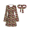 Disco Floral Printed Womens Bohemian Dress Holiday Hippie Outfit Clothes 6