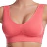 BreatheFit Sports Bra For Women  Shockproof Wireless Yoga Bra With Breathable Air Mesh Support 1