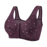 ComfortEase Front Closure Cotton Bra For Seniors Breathable Wireless Full Coverage Support 5