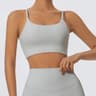 Premium Quick Dry Push Up Sports Bra  Quick Dry Yoga Top For Women Breathable Gym  Workout Fitness  6