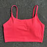Womens Fitness Sports Bra With Spaghetti Straps Gym  Yoga Top 9