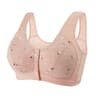 Plus Size Comfort Front Closure Wireless Cotton Bra 5