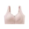 ComfortFit Zip Front Wireless Sports Bra Seamless Push Up Bralette 8