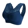 Seamless Lace Wireless Push Up Bralette Comfort Sports Bra Tube Top 7