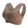 Seamless Lace Wireless Push Up Bralette Comfort Sports Bra Tube Top 8