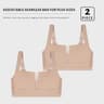 Seamless Plus Size Wireless Bralette  Comfortable Deep V Neck Bra For All Day Wear 6