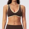 PerformanceFit Breathable Color Block Sports Bra For Women 4