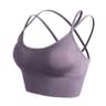 Womens Cross Back Quick Dry High Support Yoga  Running Sports Bra 6