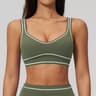PerformanceFit Breathable Push Up Sports Bra For Women  Gym Yoga  Workout Crop Top 1